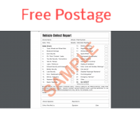 Minibus Van Daily Check Book Defect Book Report Sheet
